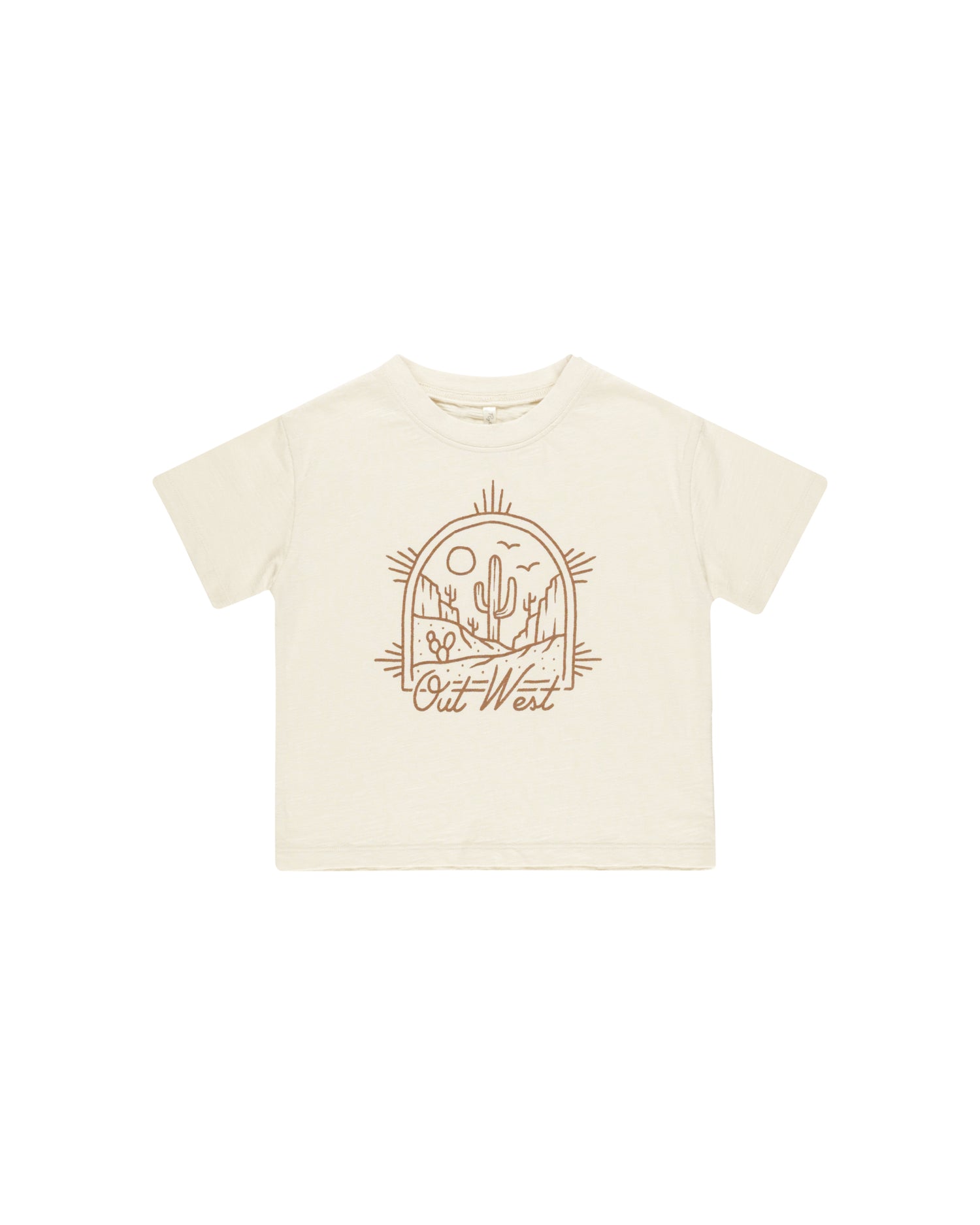 Rylee + Cru Relaxed Tee - Out West/Natural