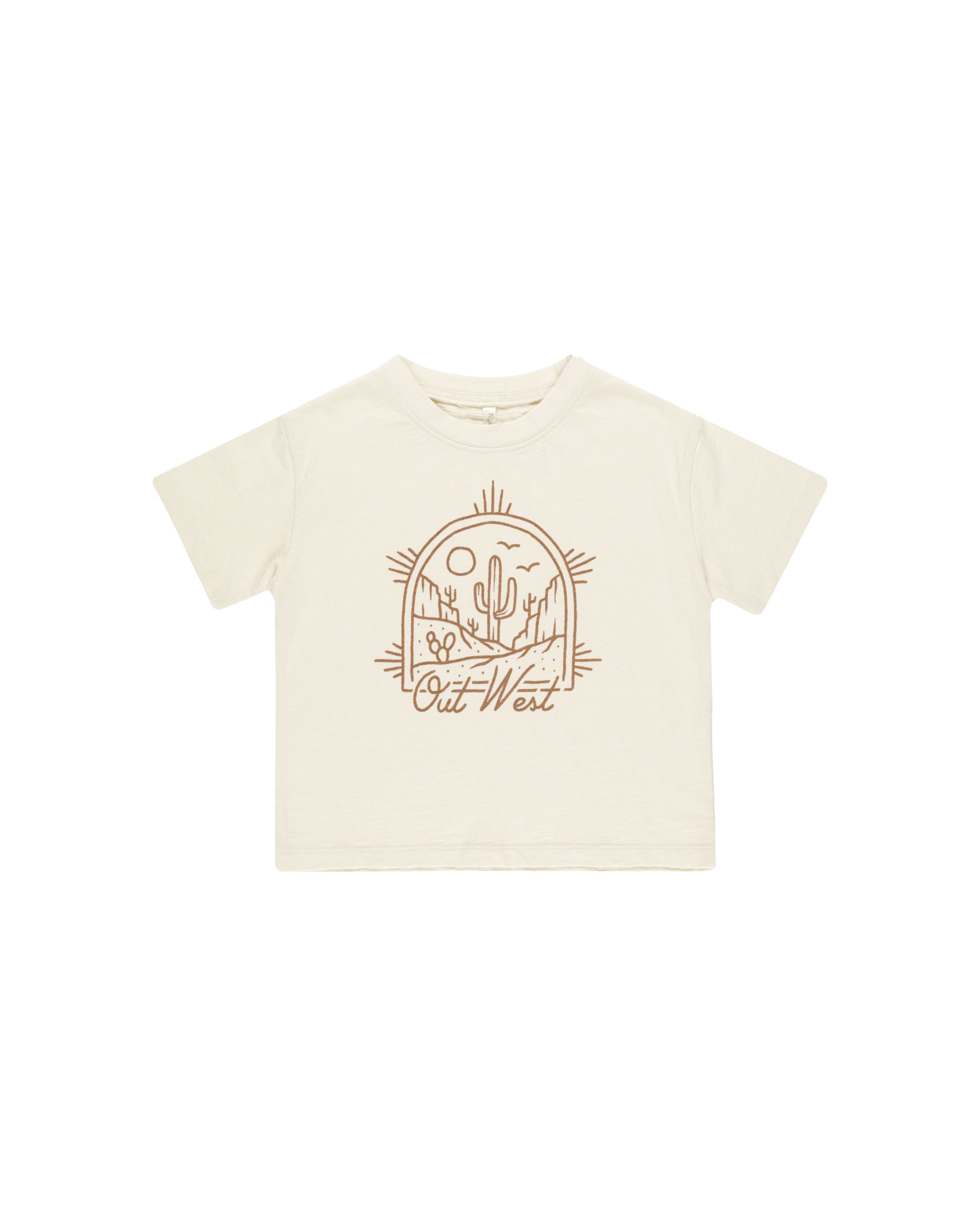 Rylee + Cru Relaxed Tee - Out West/Natural