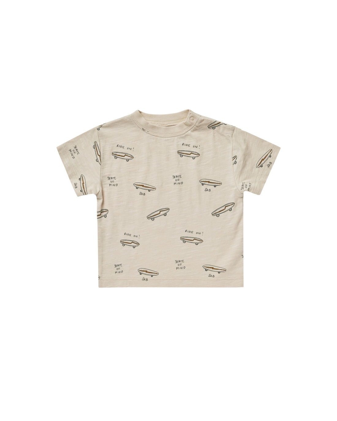 Rylee + Cru Skate Relaxed Tee - Natural