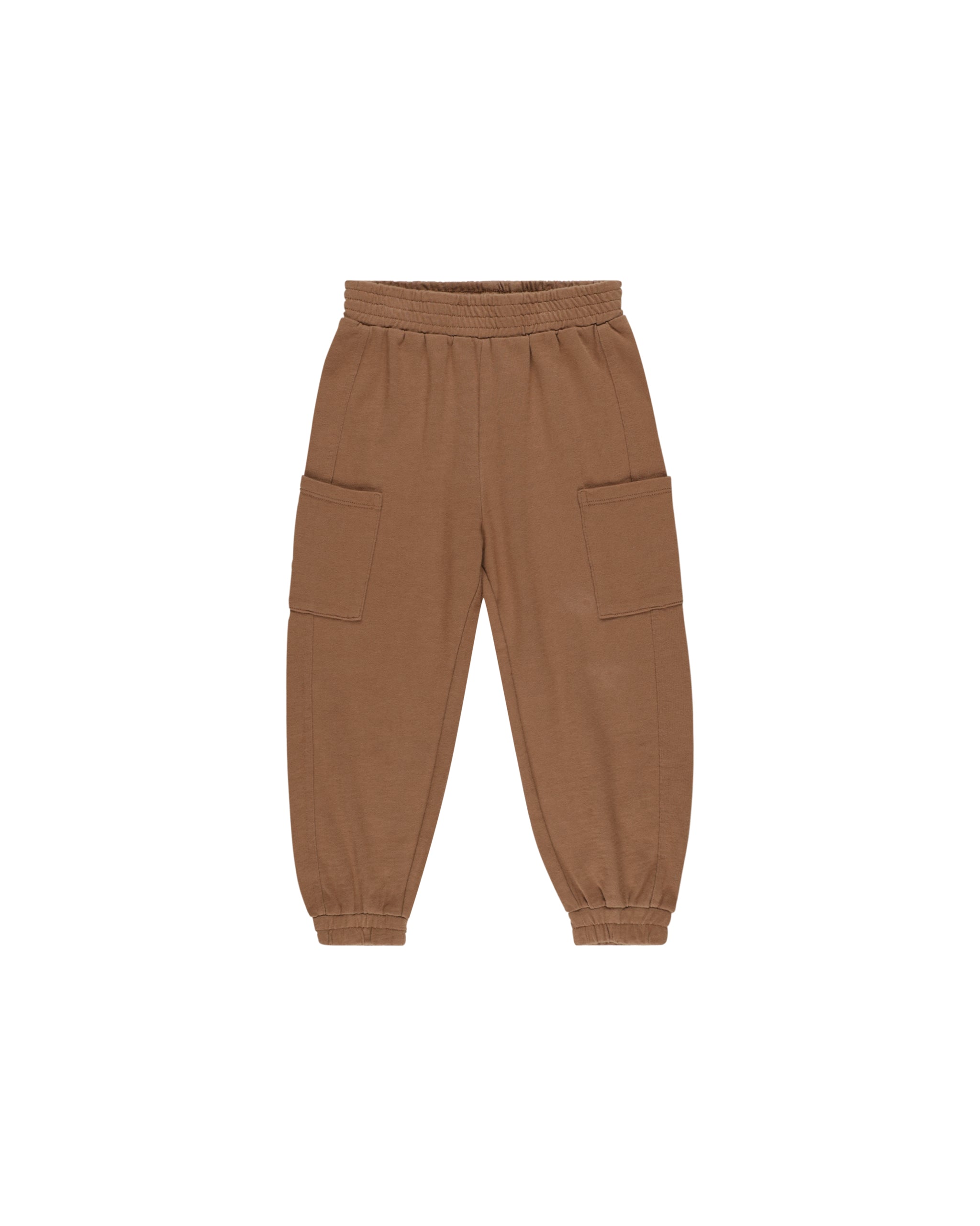 Rylee + Cru Cargo Jogger - Saddle