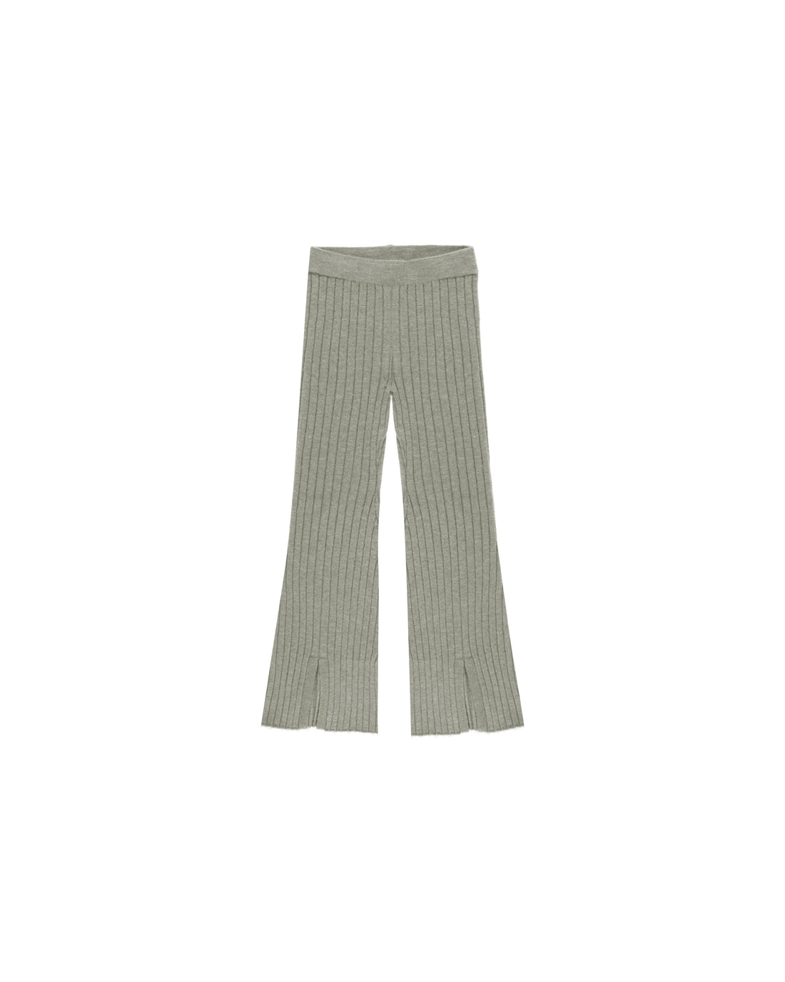 Rylee + Cru Flare Knit Pant - Laurel