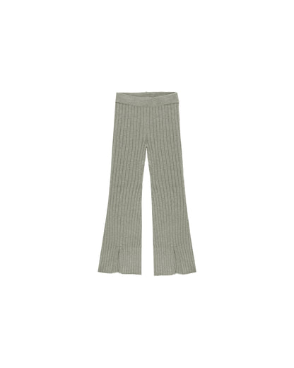 Rylee + Cru Flare Knit Pant - Laurel