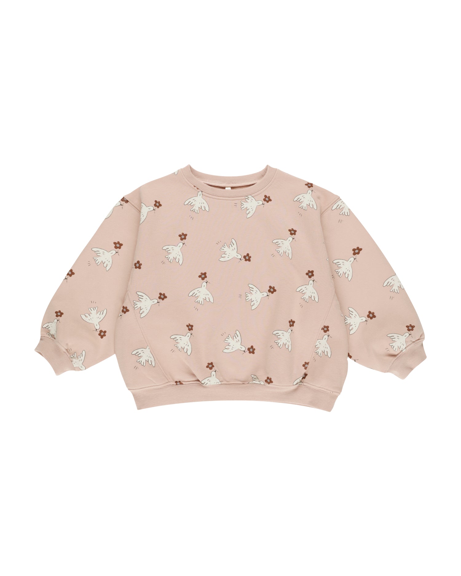 Rylee + Cru Oversized Sweatshirt - Doves