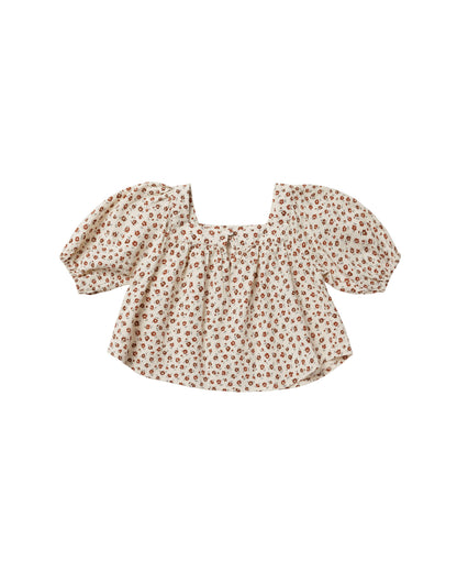 Rylee + Cru Gia Blouse - Spice Floral