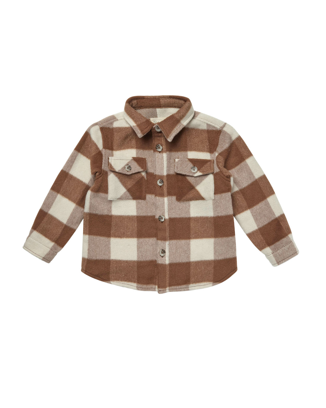 Rylee + Cru Plaid Shacket - Cedar Plaid