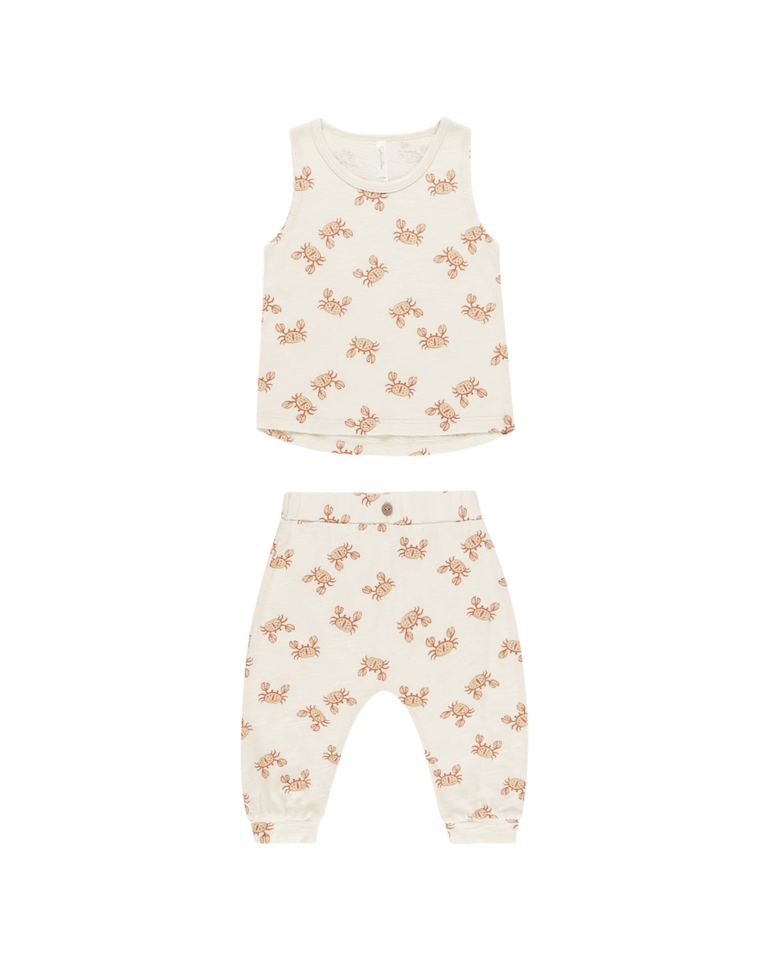 Rylee + Cru Tank + Slouch Pant Set - Crabs