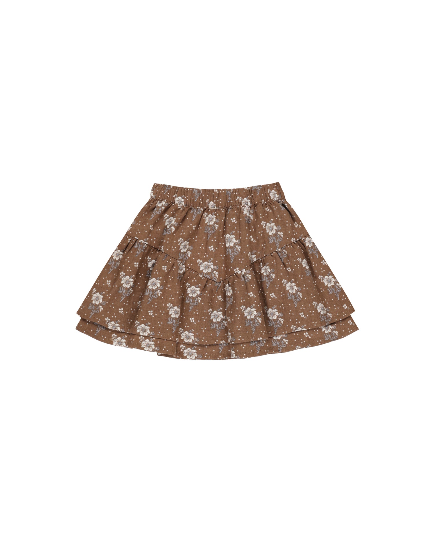 Rylee + Cru Tiered Mini Skirt - Autumn Rose