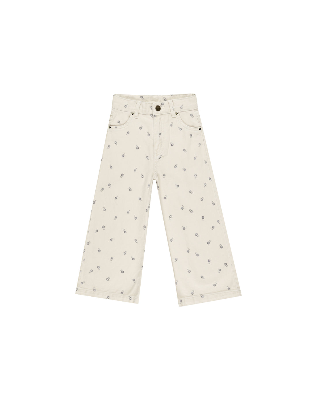 Rylee + Cru Straight Leg Pant - Blue Daisy