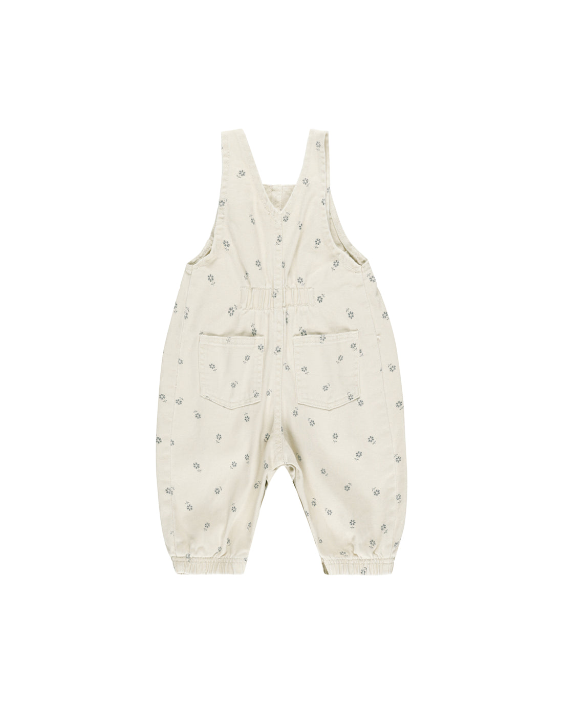 Rylee + Cru Vintage Overall - Blue Daisy/Natural