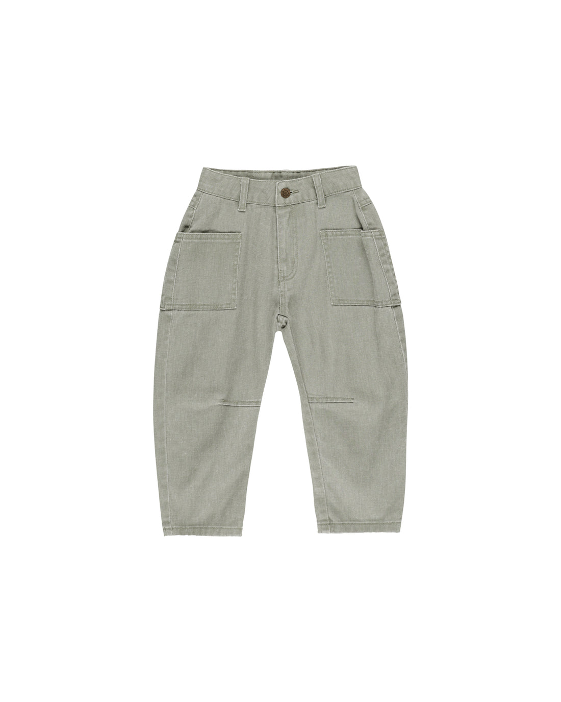 Rylee + Cru Barrel Pant - Washed Laurel