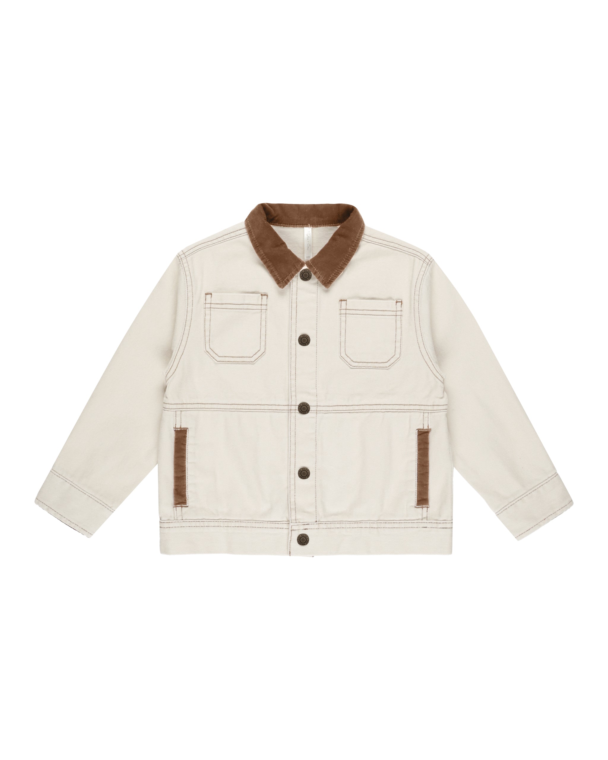 Rylee + Cru Chore Coat - Natural