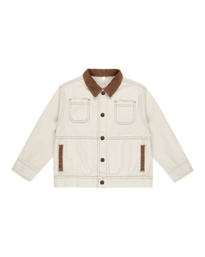 Rylee + Cru Chore Coat - Natural