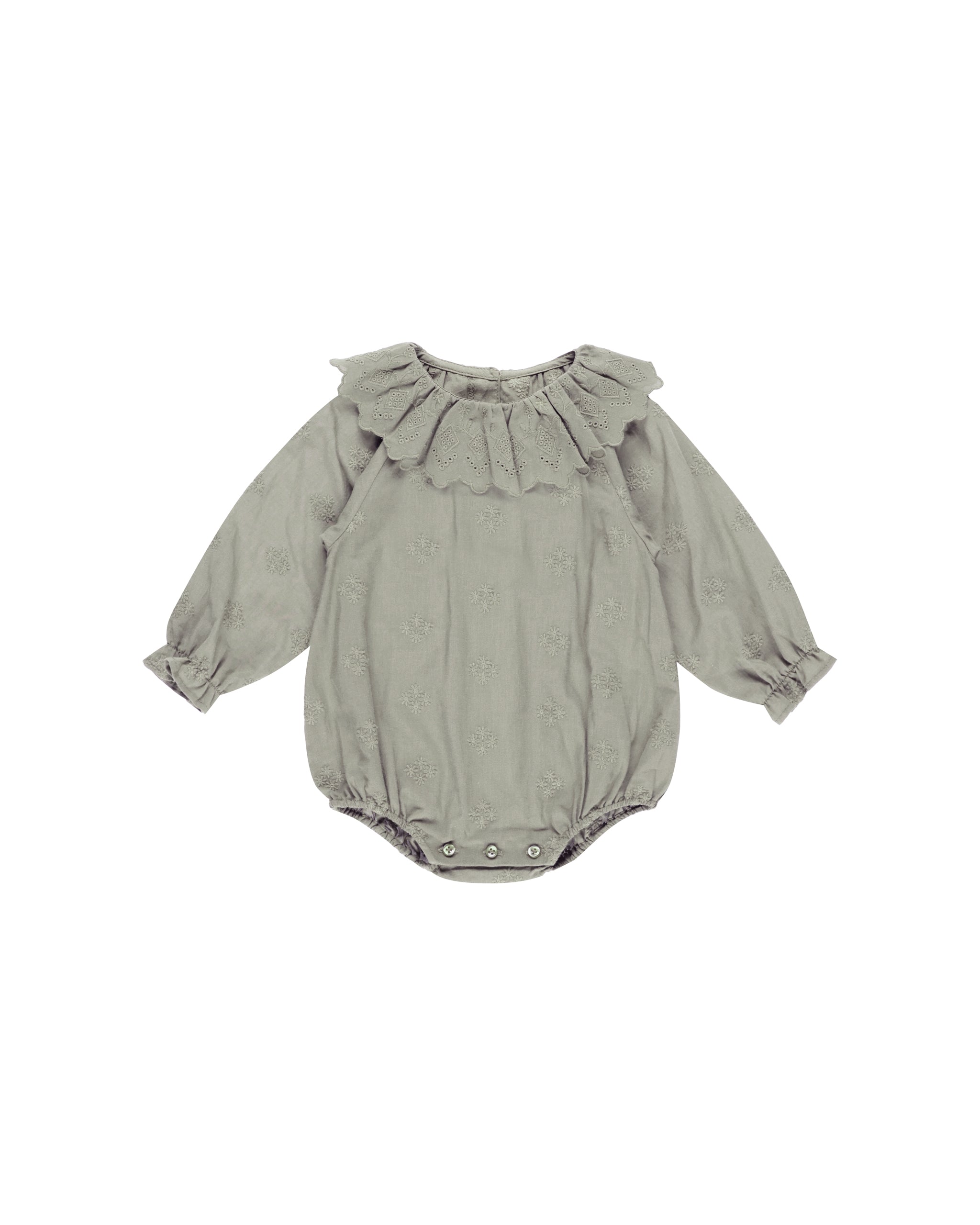 Rylee + Cru Colette Romper - Laurel