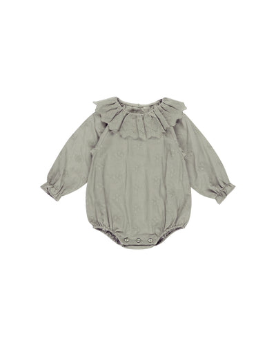 Rylee + Cru Colette Romper - Laurel