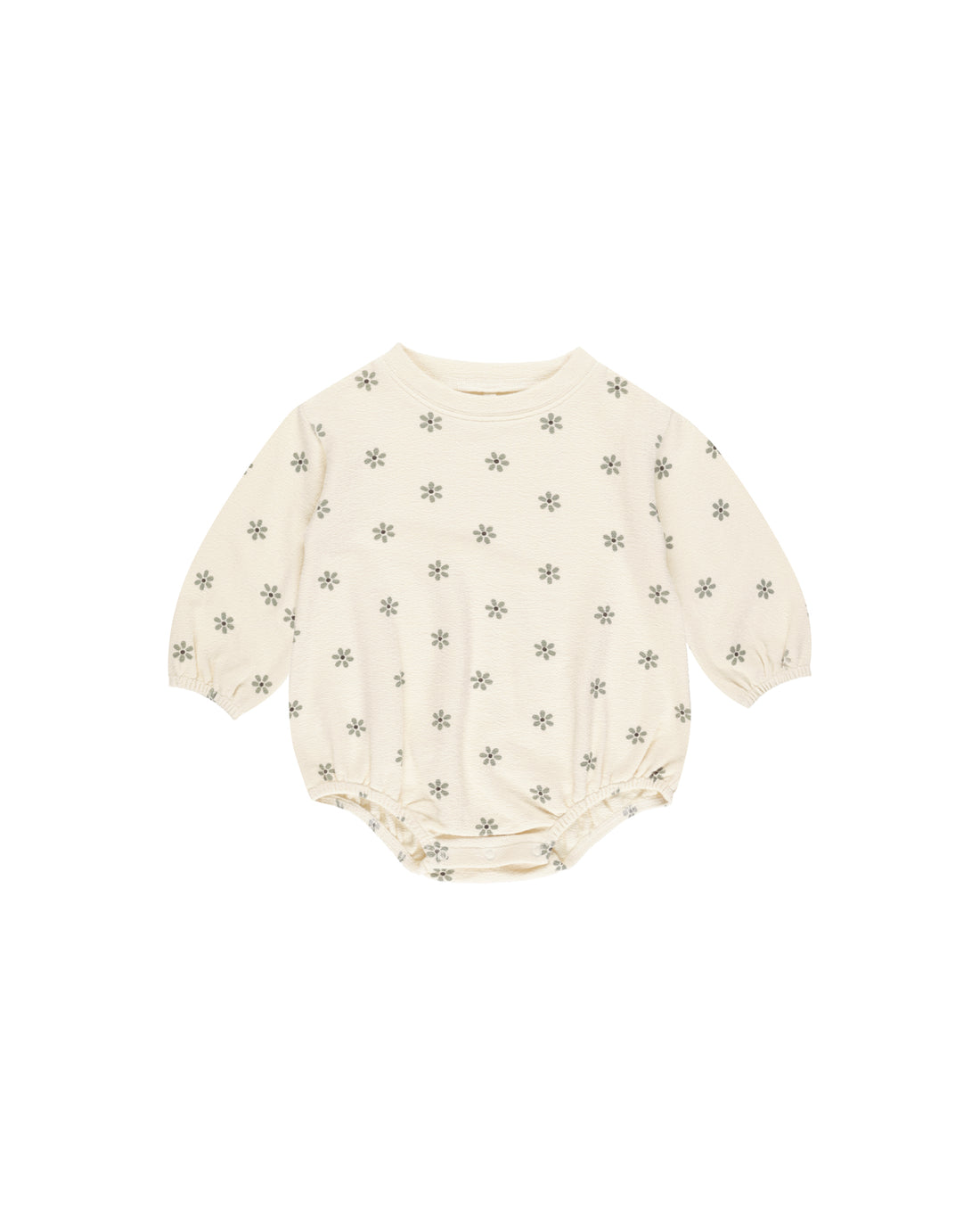 Rylee + Cru Spongey Knit Romper - Daisy