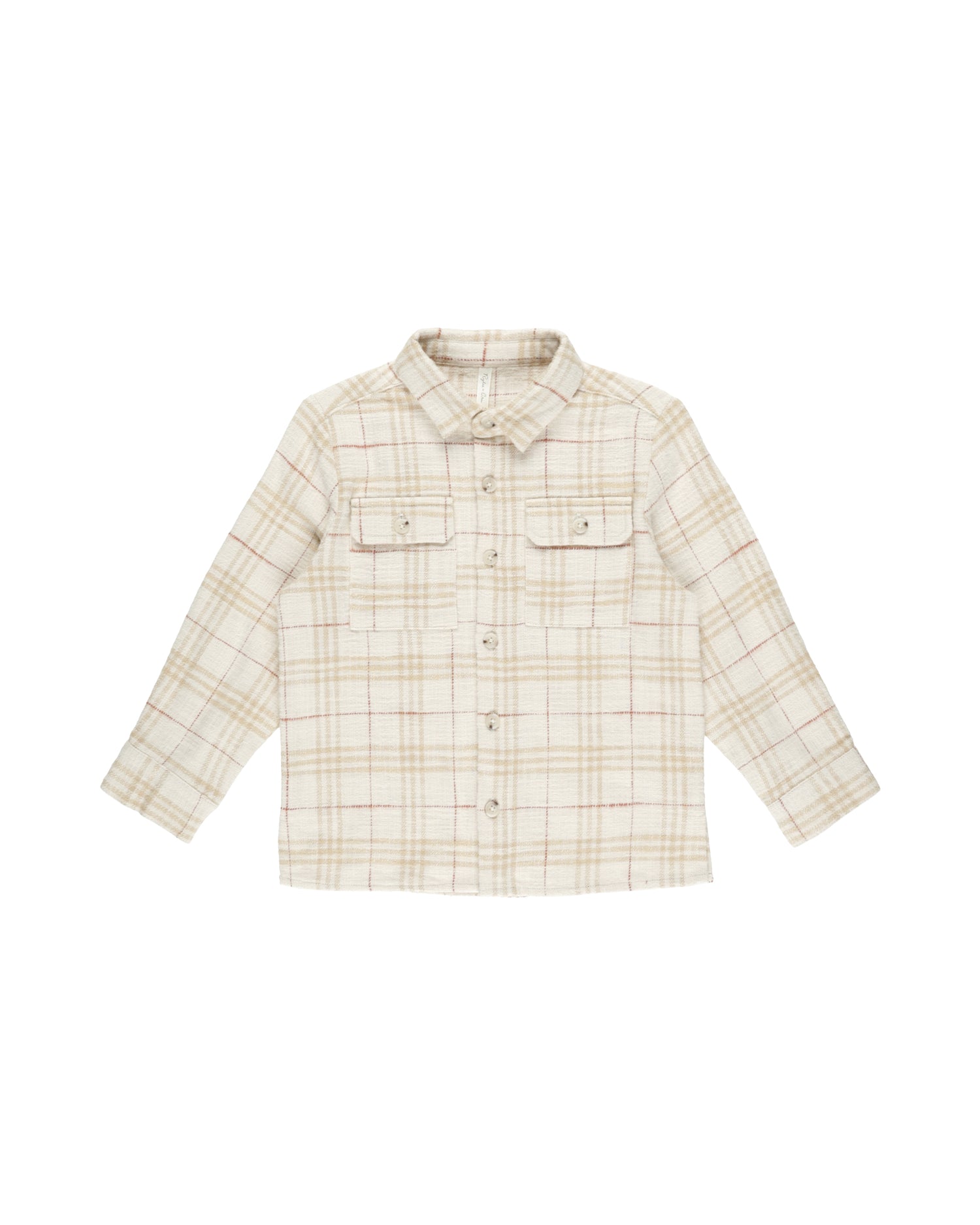 Rylee + Cru Collared Long Sleeve Shirt - Vintage Plaid