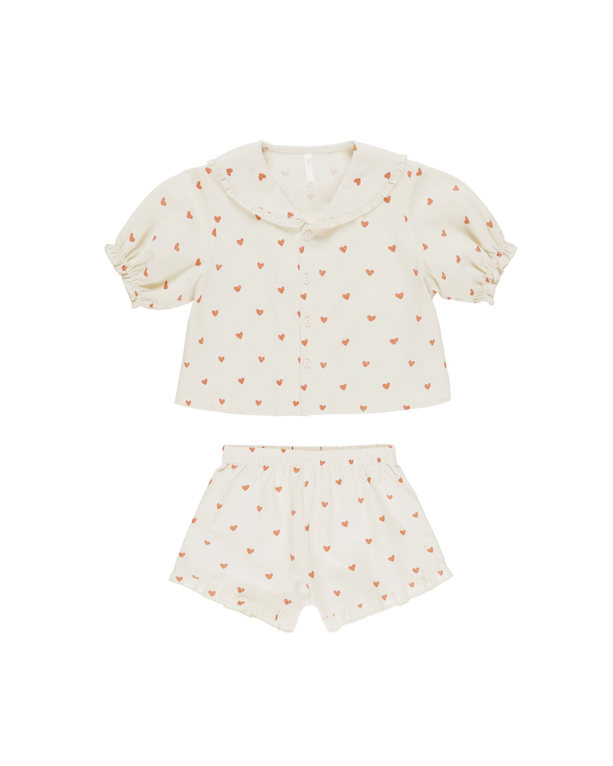 Rylee + Cru Delilah Pajama Set - Hearts