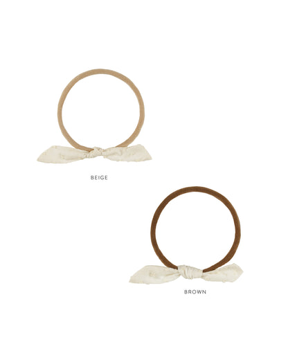 Rylee + Cru Little Knot Headband - Natural