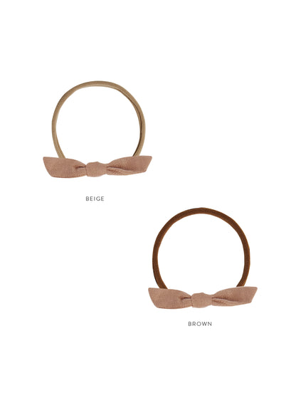 Rylee + Cru Little Knot Headband - Clay