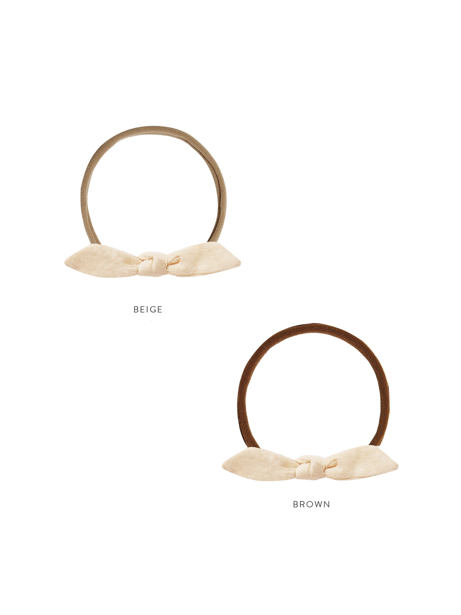 Rylee + Cru Little Knot Headband - Ecru