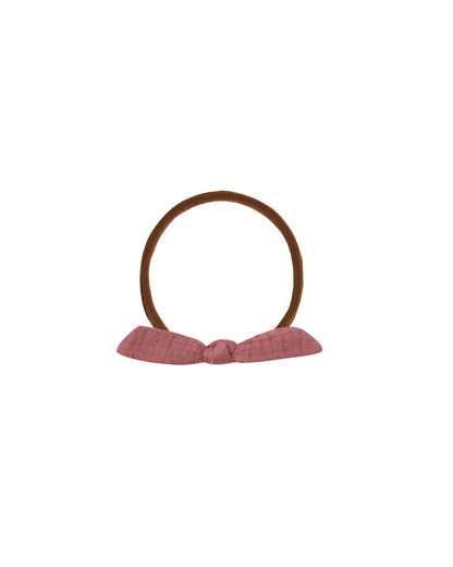 Rylee + Cru Little Knot Headband - Raspberry