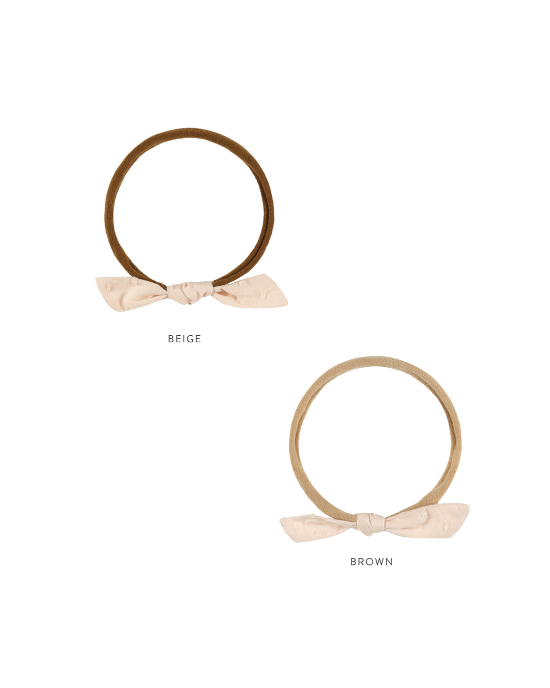 Rylee + Cru Little Knot Headband - Shell