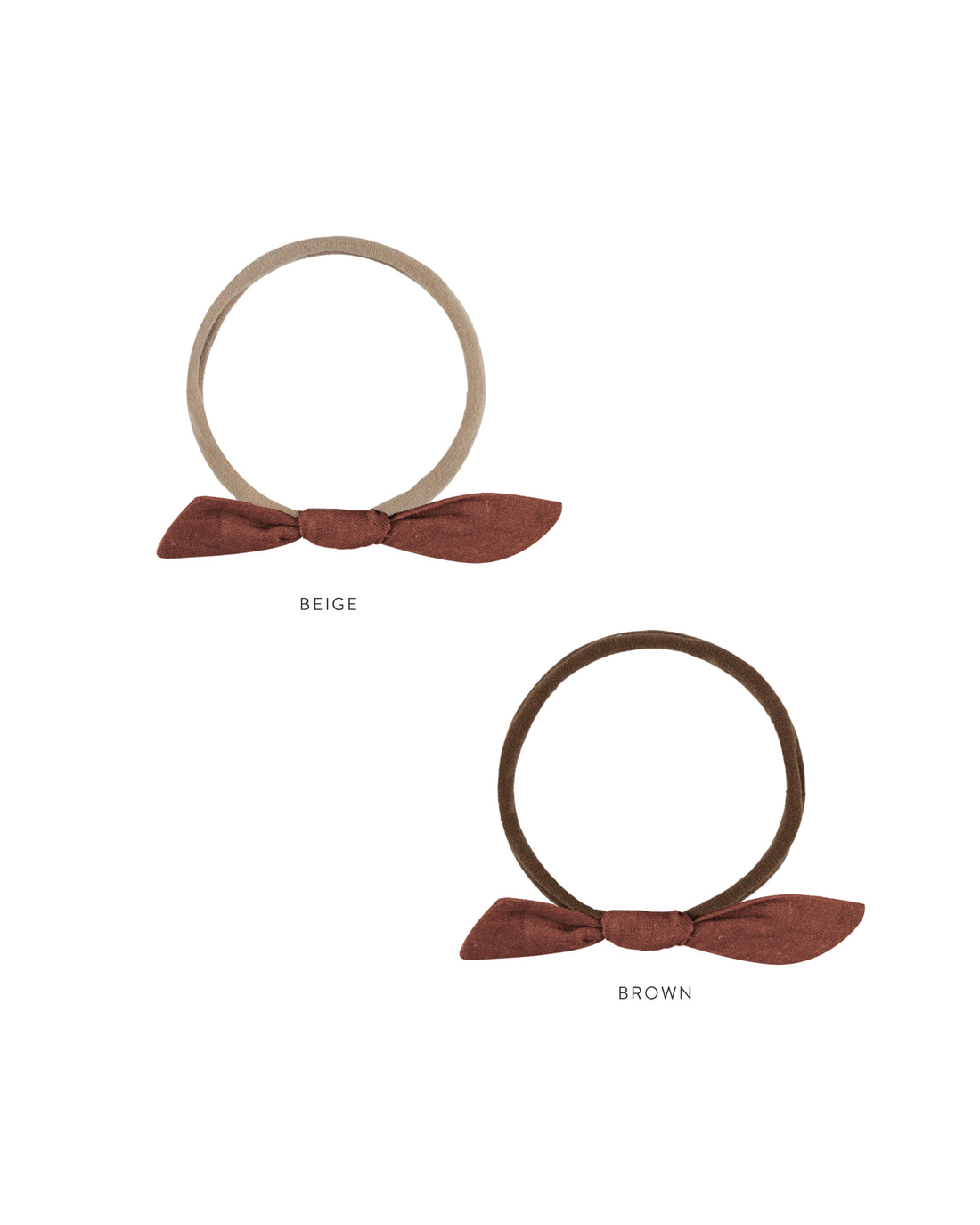 Rylee + Cru Little Knot Headband - Brick