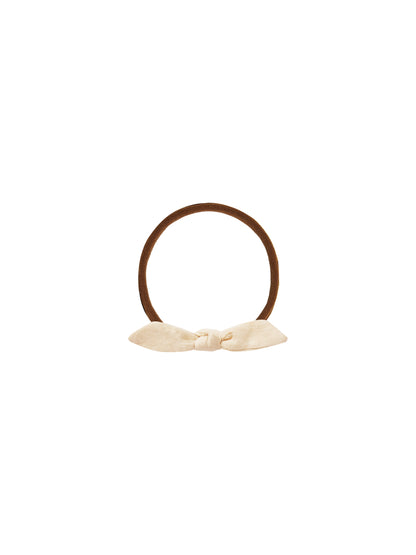 Rylee + Cru Little Knot Headband - Ecru