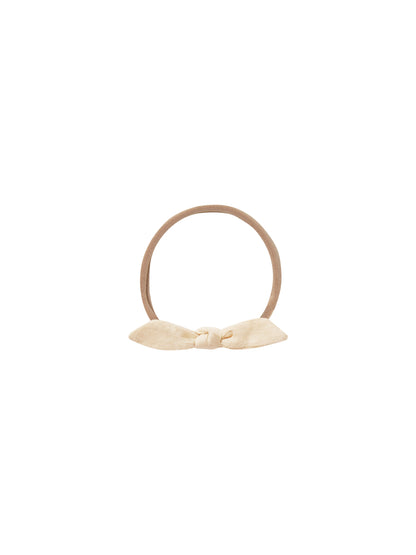 Rylee + Cru Little Knot Headband - Ecru