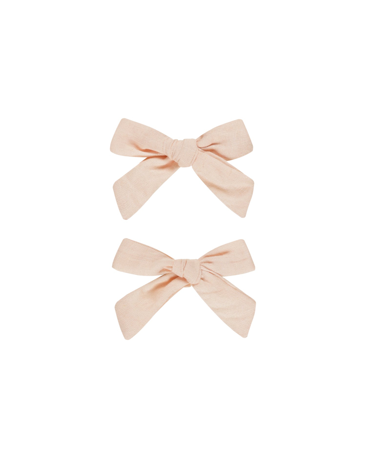 Rylee + Cru Bows, Set of 2 - Shell