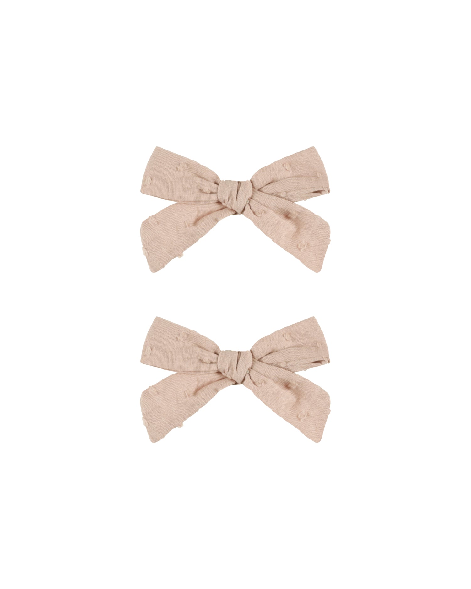 Rylee + Cru Bows, Set Of 2 - Blush