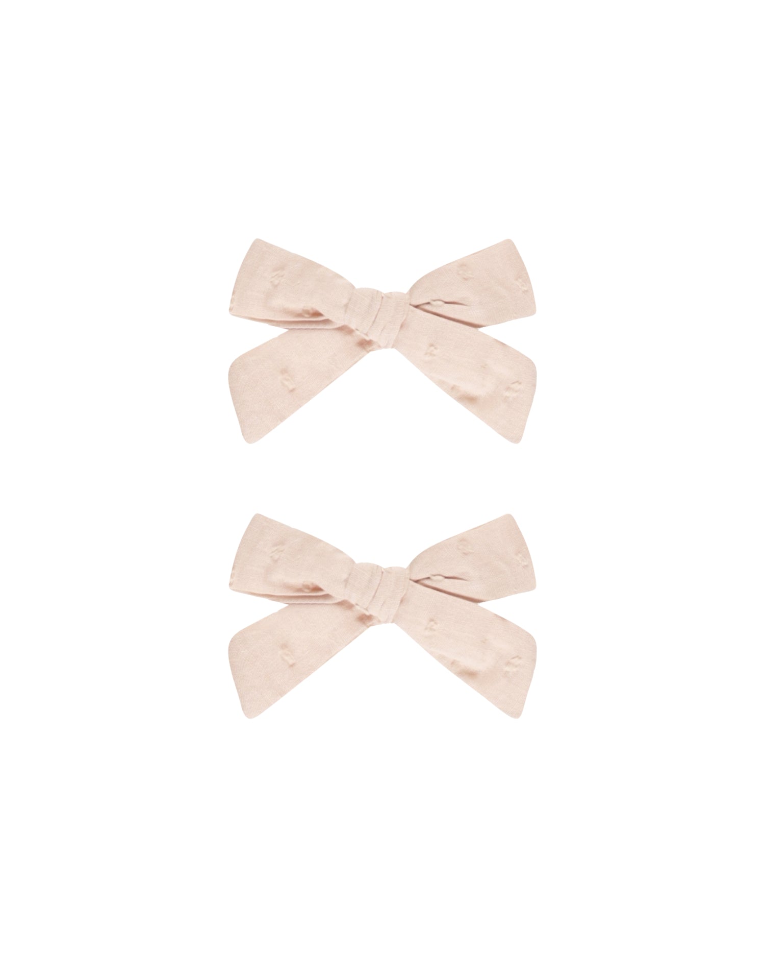 Rylee + Cru Bows, Set Of 2 - Shell