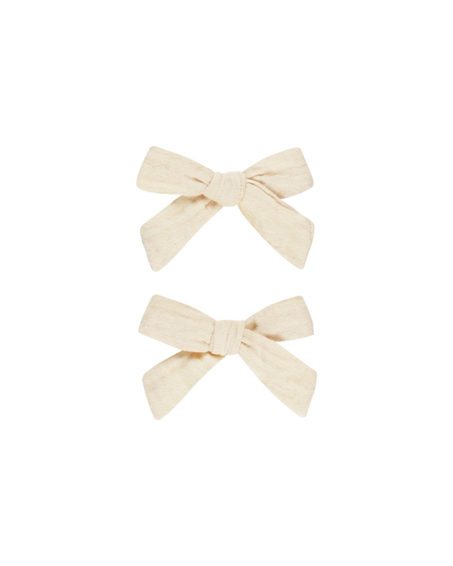 Rylee + Cru Bows, Set of 2 - Natural