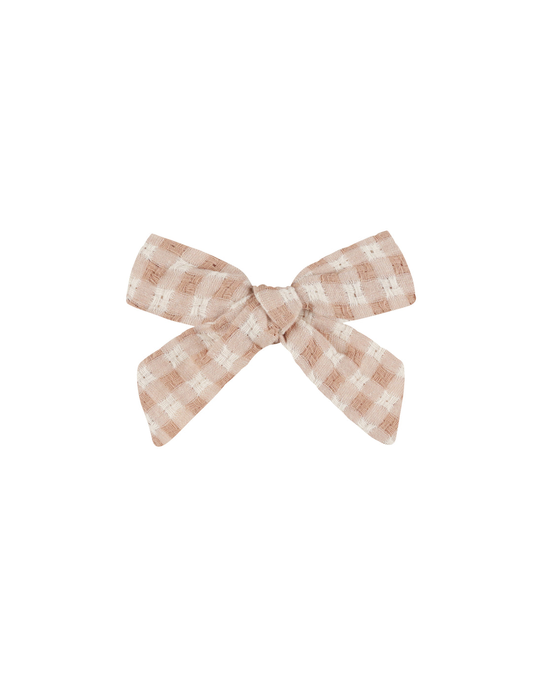 Rylee + Cru Bow - Pink Gingham