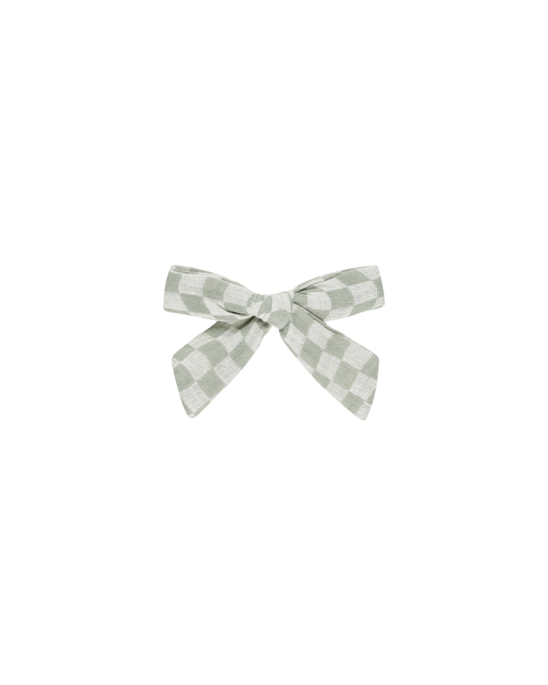 Rylee + Cru Bow - Sage Check