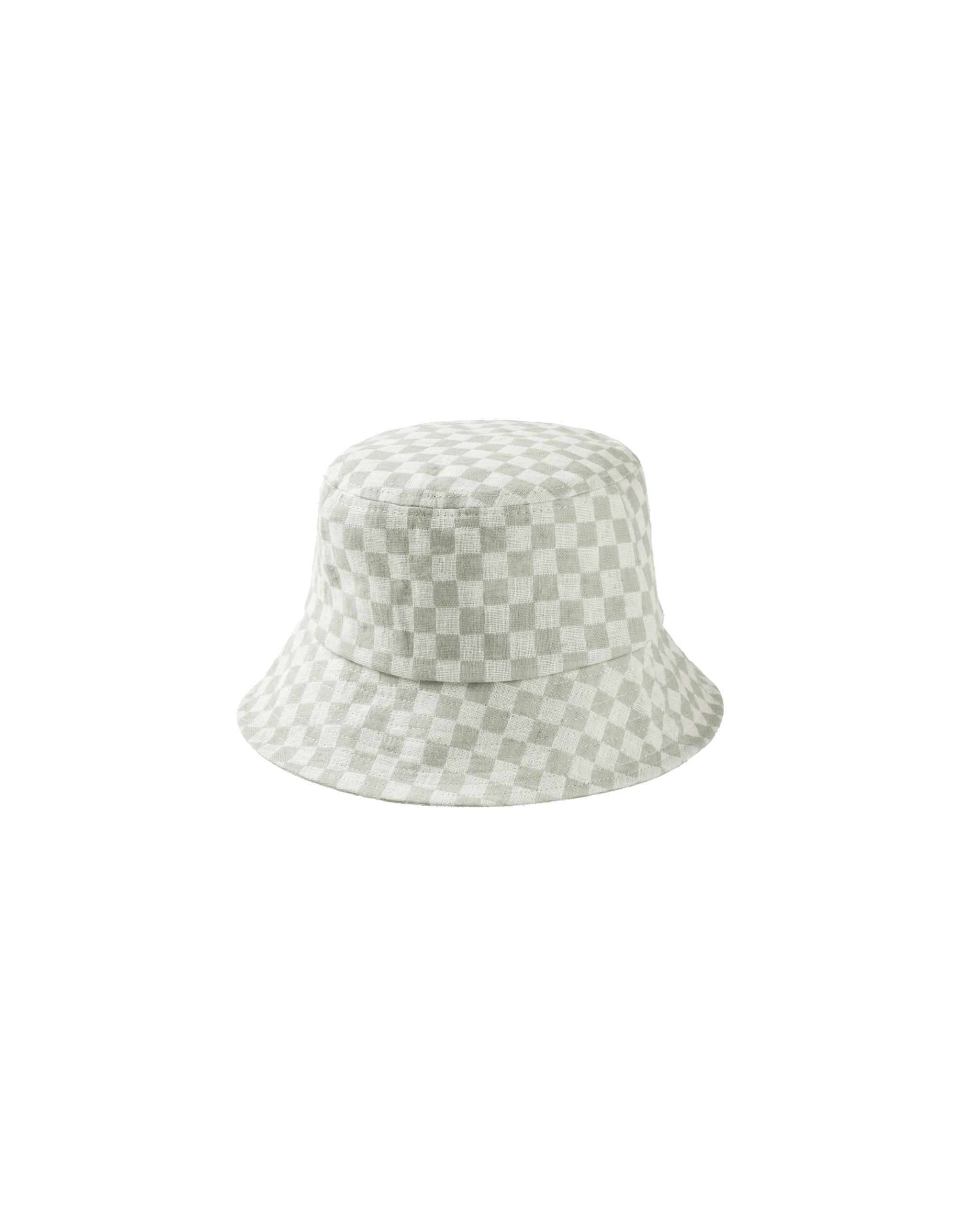 Rylee + Cru Bucket Hat - Sage Check