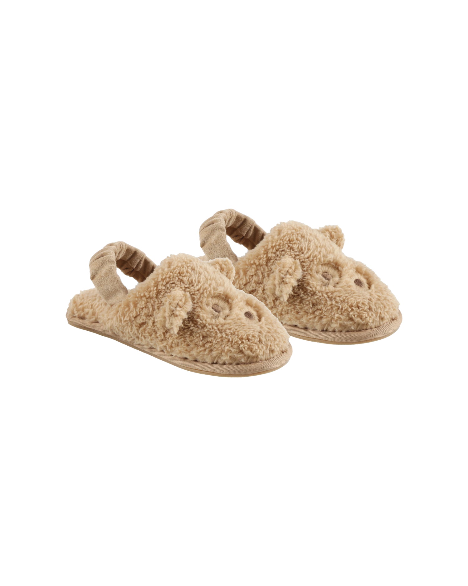 Rylee + Cru Bear Slippers - Gold