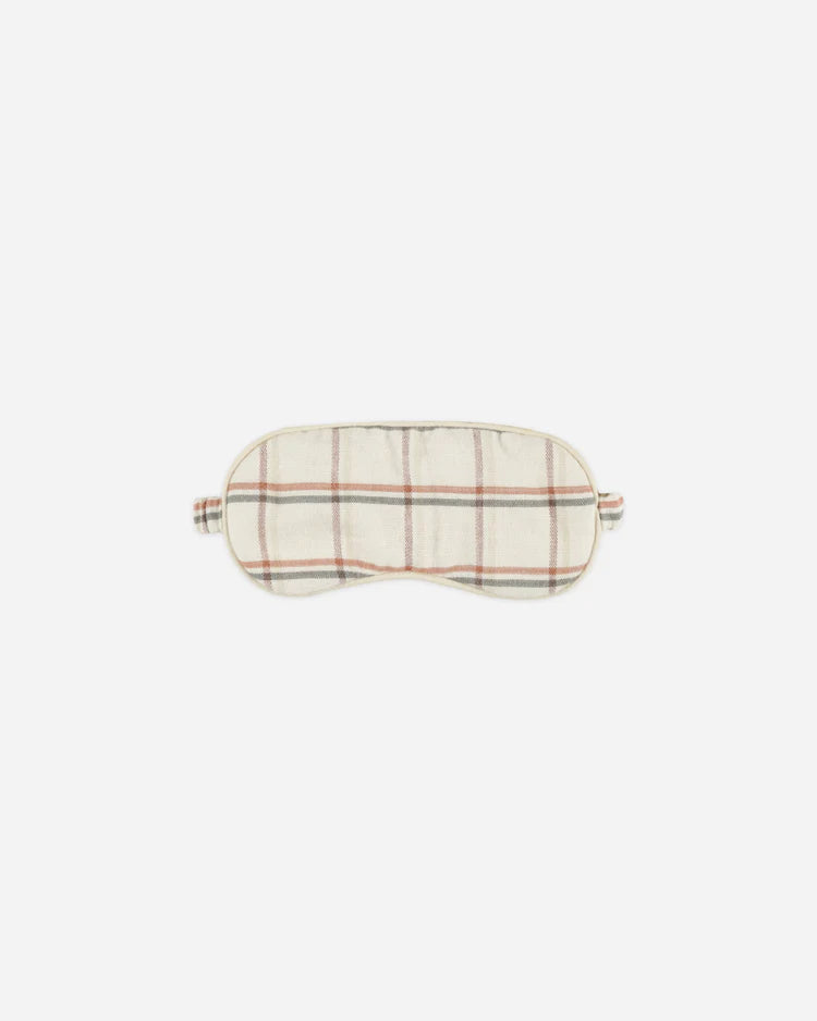 Rylee + Cru Sleep Mask - Holiday Plaid