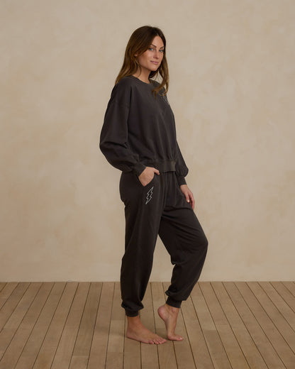 Rylee + Cru Women Relaxed Sweatpant - Bolt