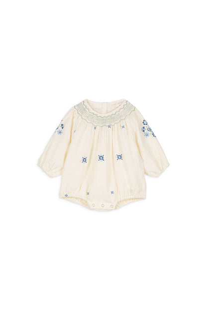 Louise Misha Ilaki Rompers - Cream