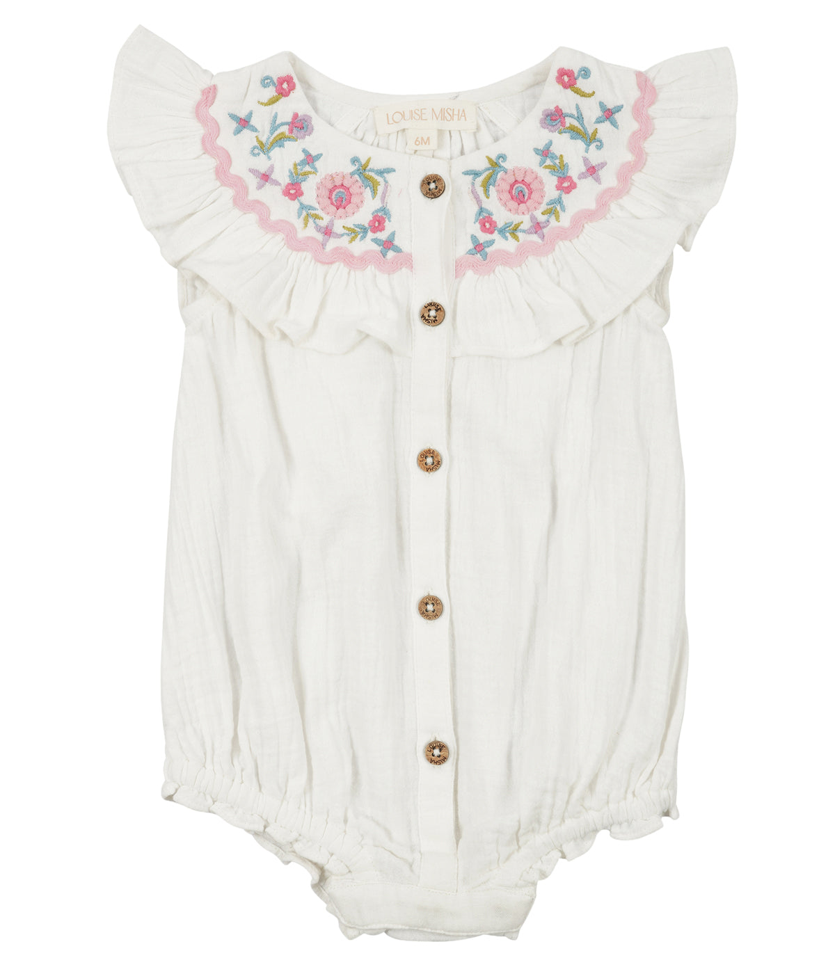 Louise Misha Jade Romper - White