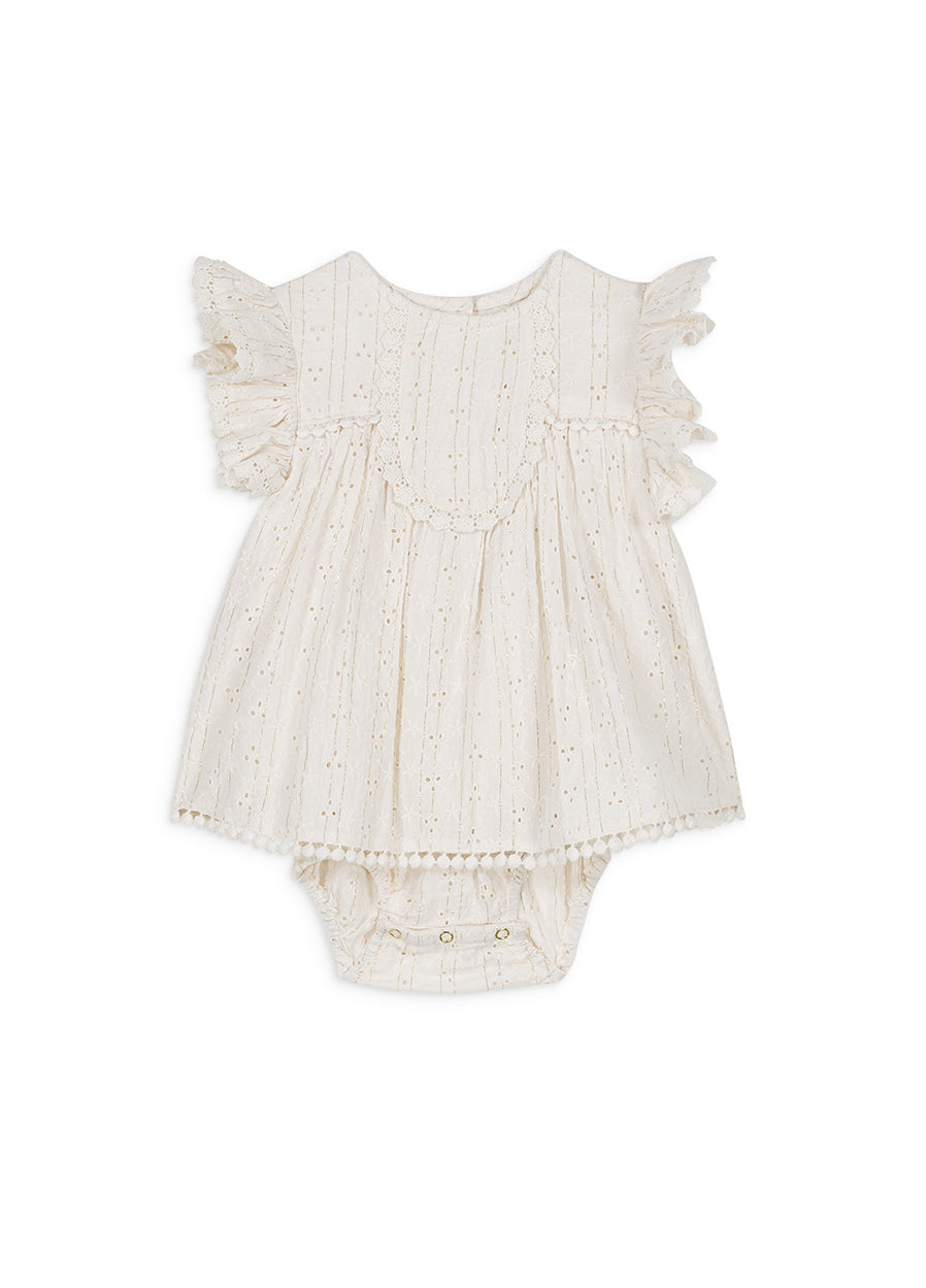 Louise Misha Lulla Rompers - Cream