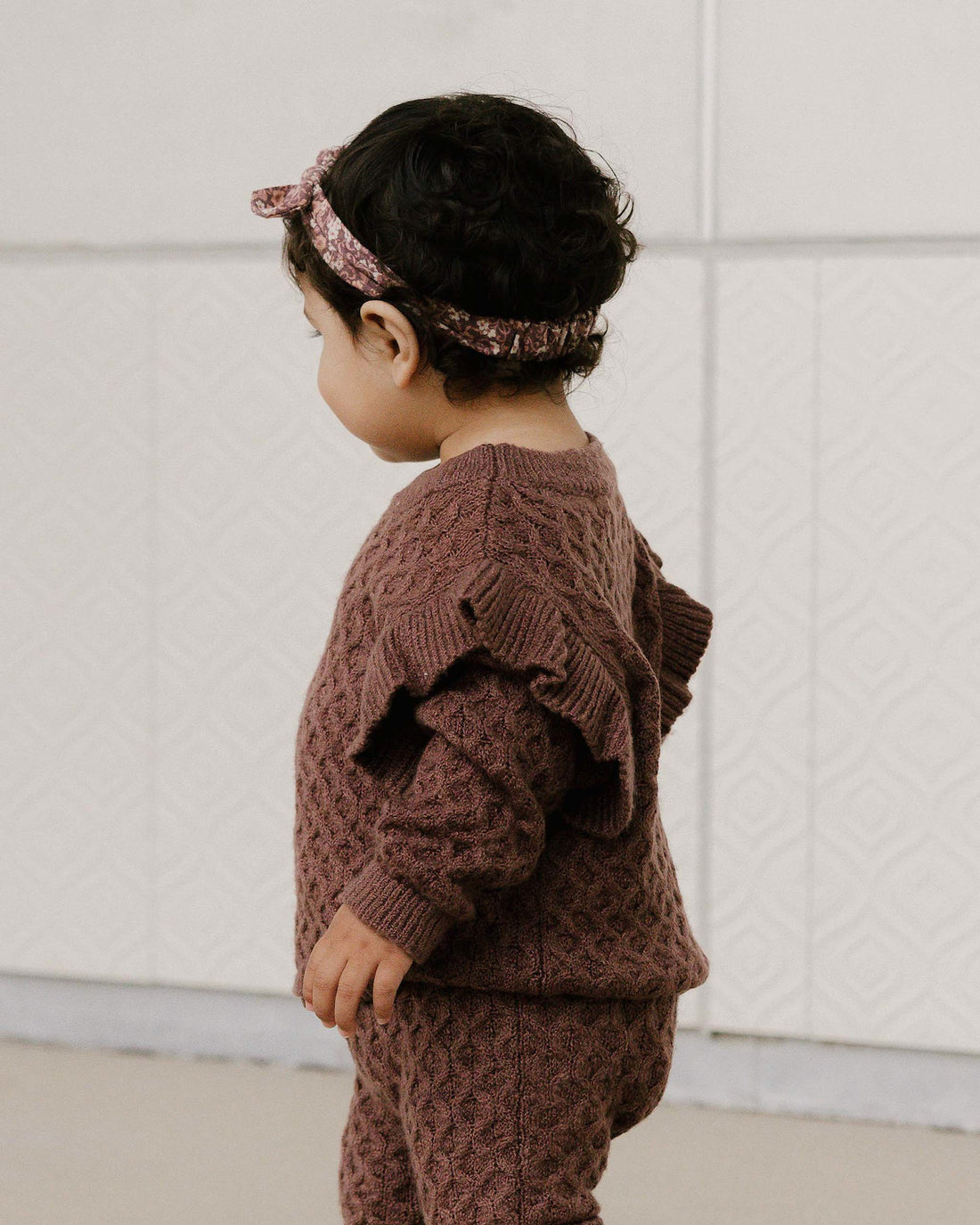 Rylee + Cru La Reina Sweater - Plum