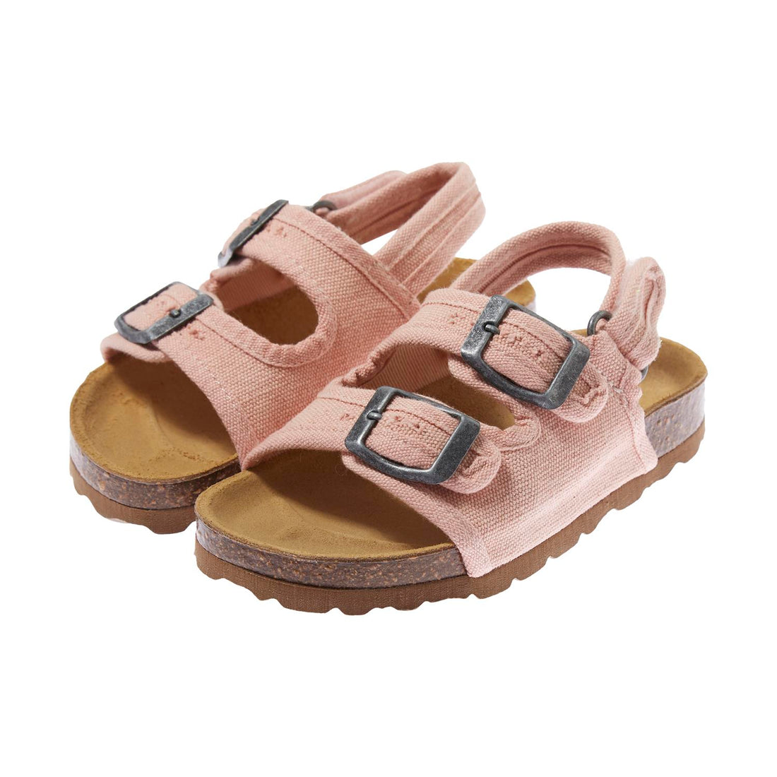 Tocoto Vintage Organic Bio Canvas Sandals  - Pink