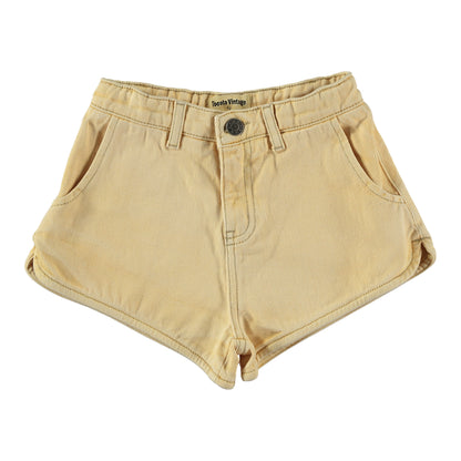 Tocoto Vintage Twill Shorts - Yellow