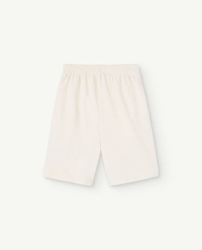 The Animals Observatory Eagle Kids Shorts -  White