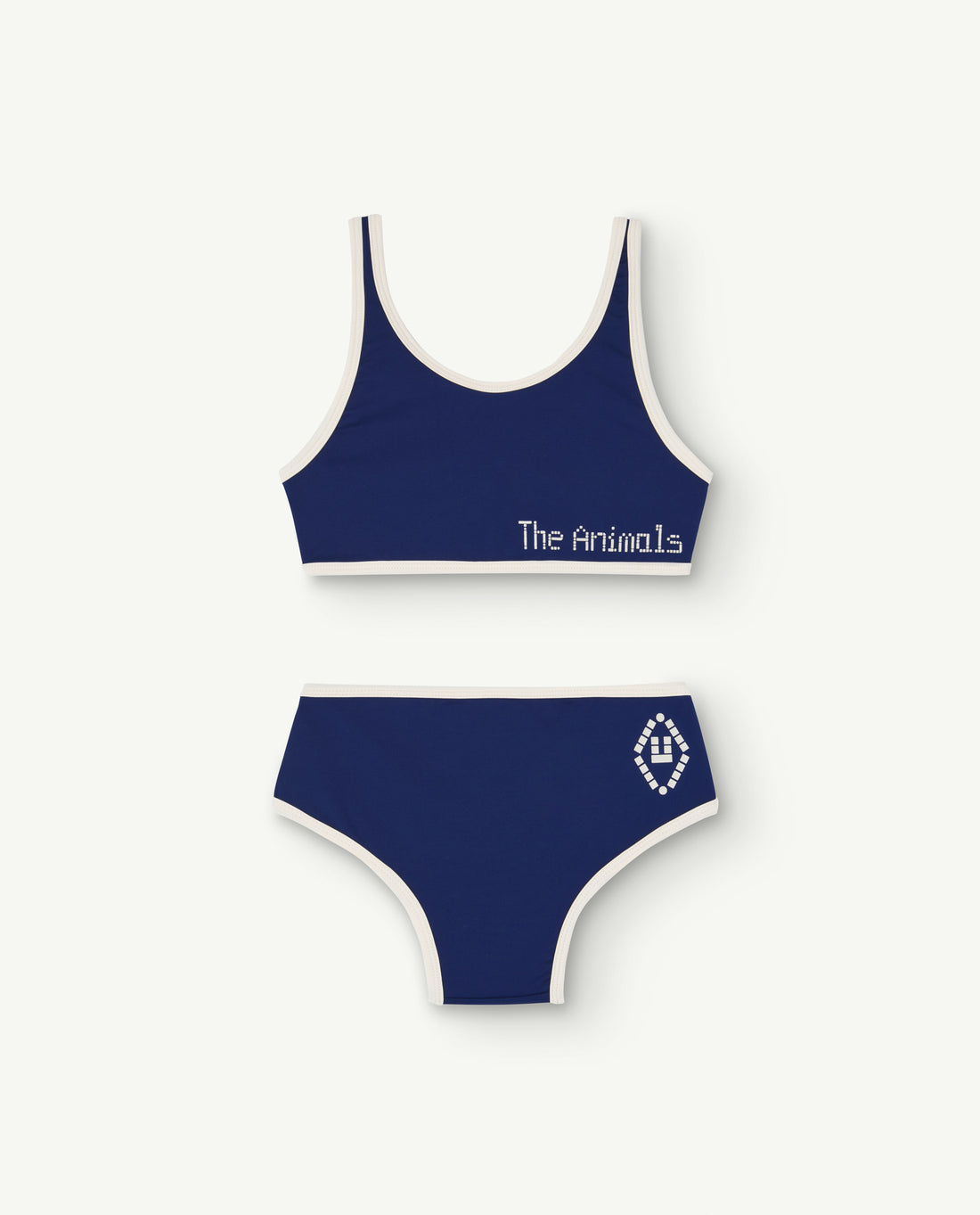 The Animals Observatory Triton Kids Swimsuit - Navy