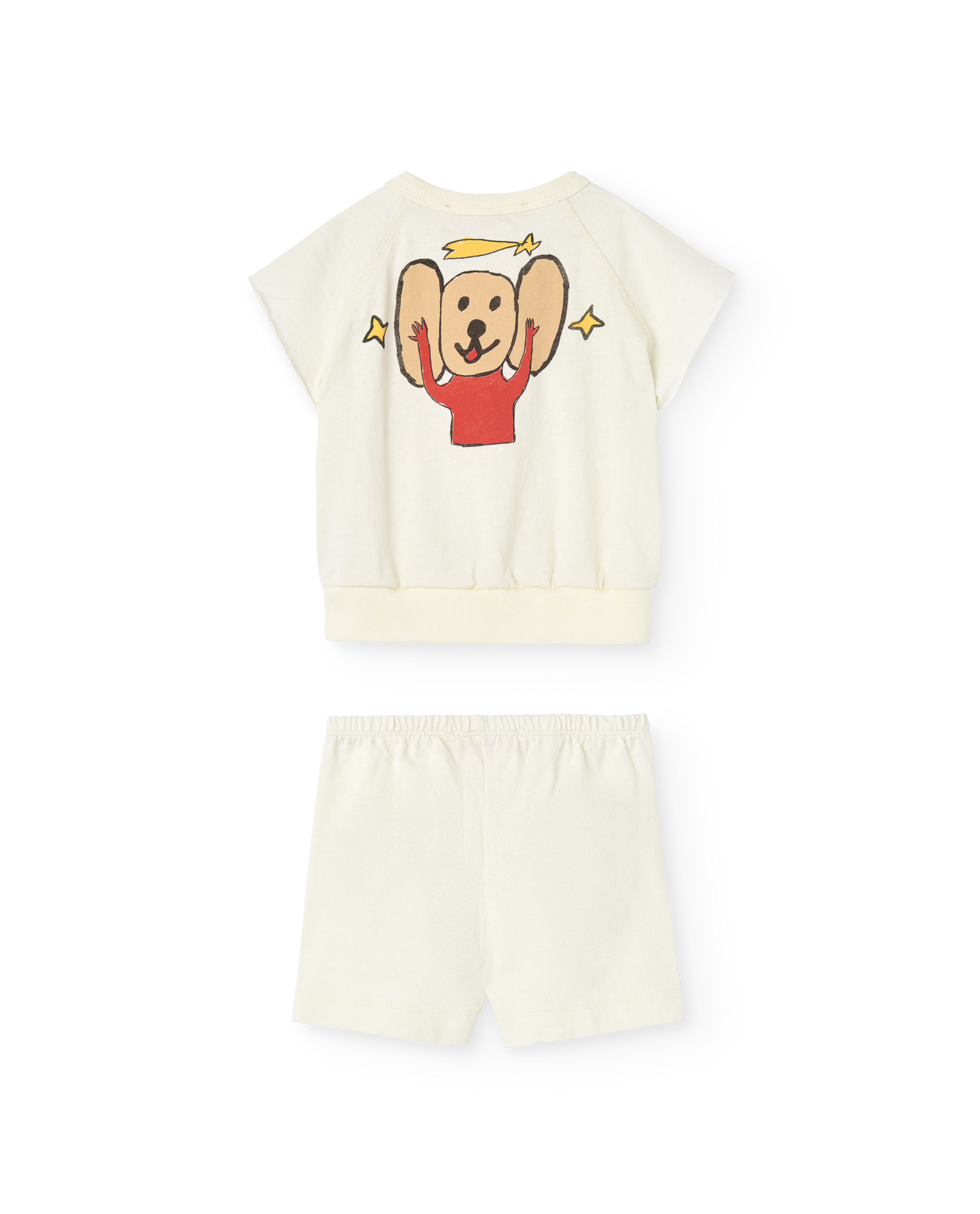 The Animals Observatory Squab Baby Set - White Logo