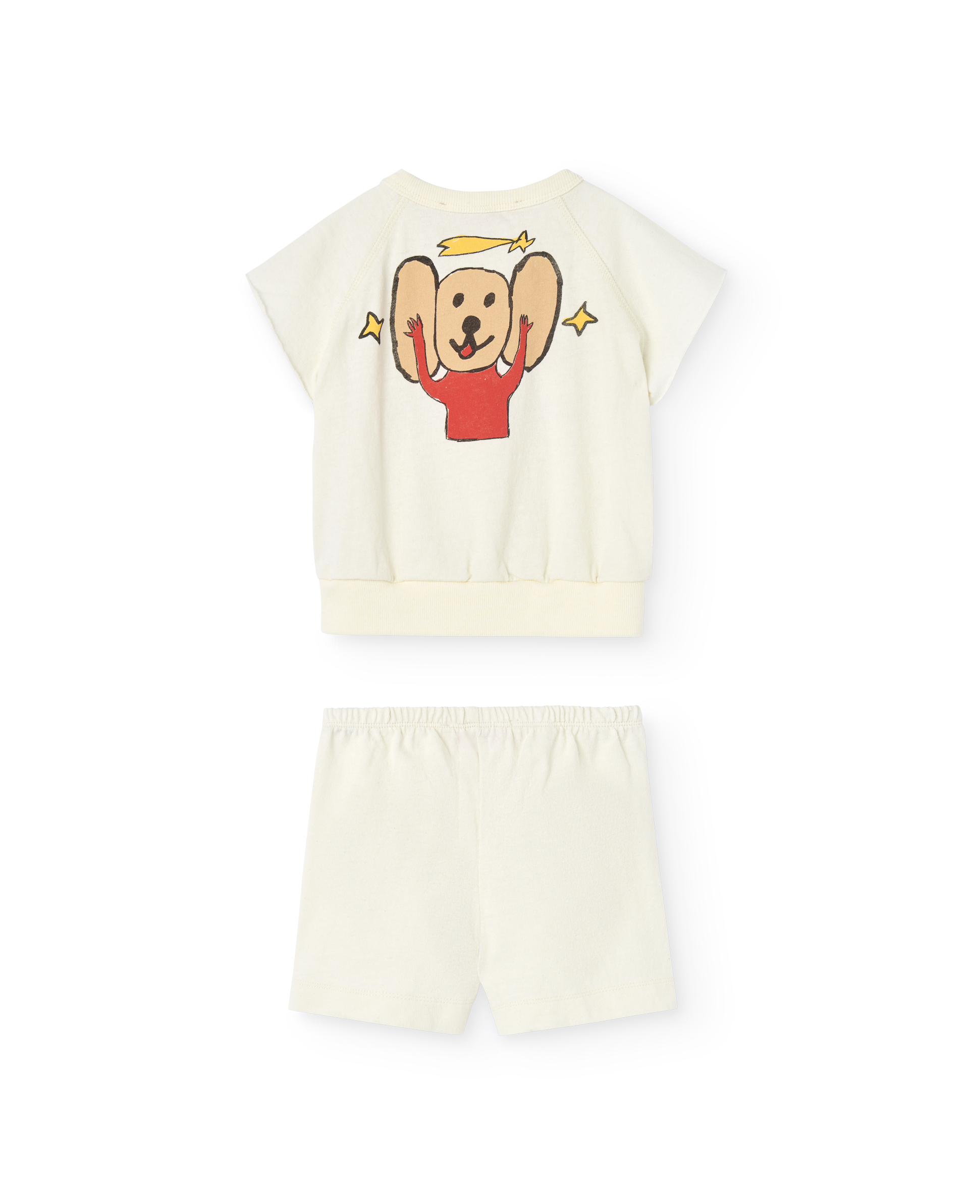 The Animals Observatory Squab Baby Set - White Logo