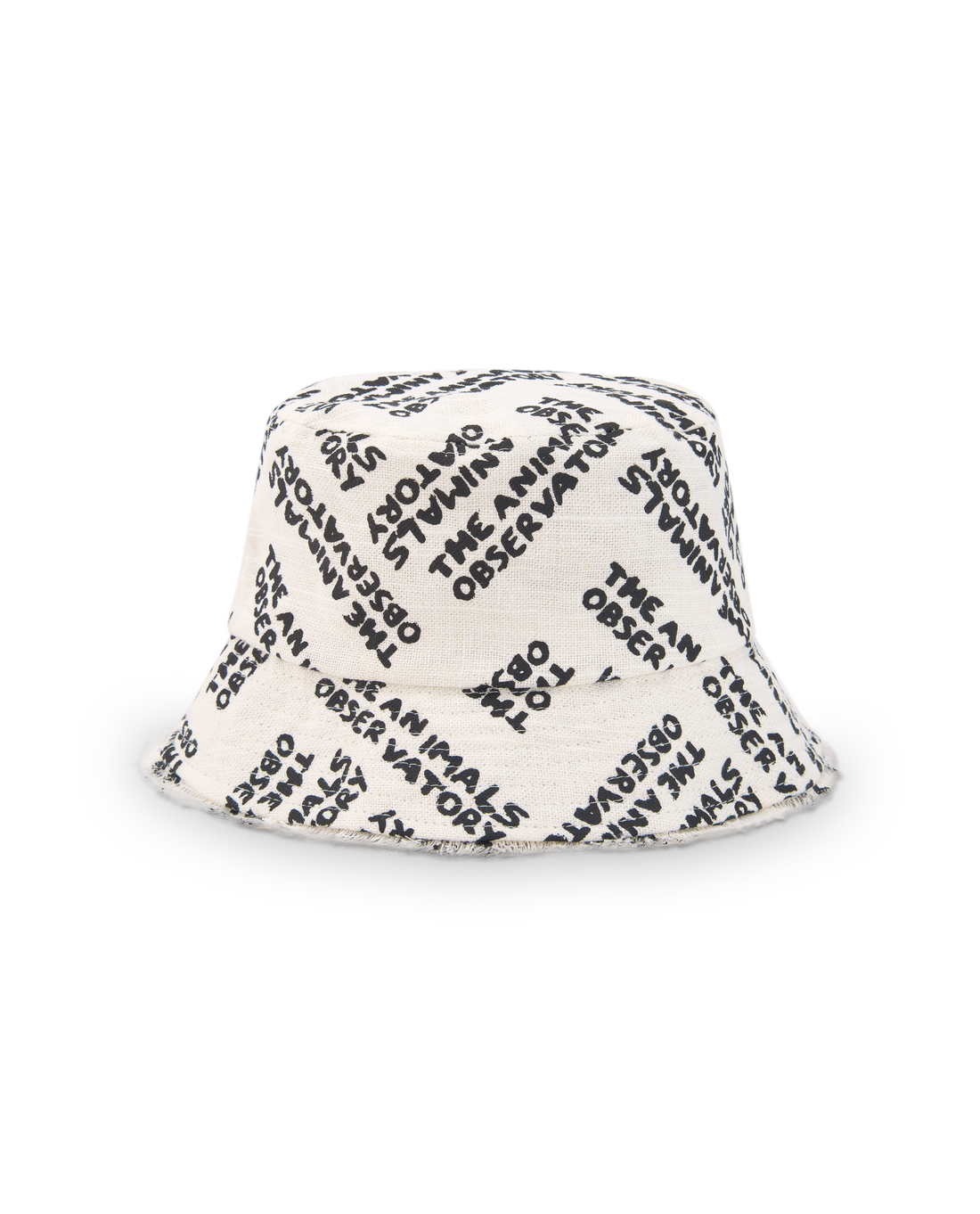 The Animals Observatory Starfish Bucket Hat - White / Black